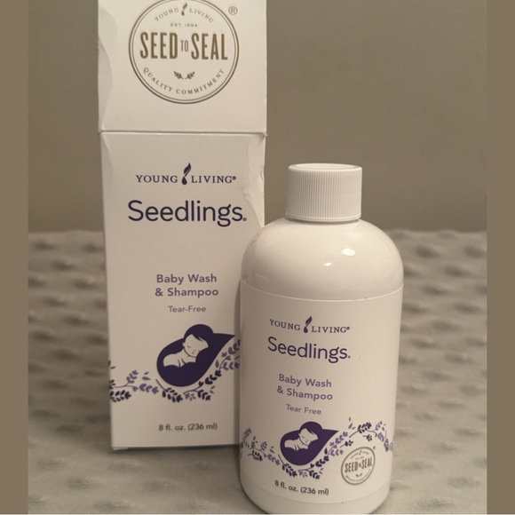 Young Living Other - Young Living Seedlings Baby Wash & Shampoo - White - New in Box